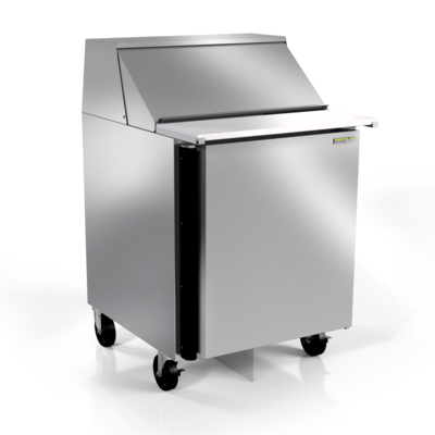 Silver King SKP278A-ESUS2 (8) Pan Capacity Top 27"W One-Section Refrigerated Prep Table