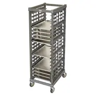 Cambro UPR1826F20 (20) Pan End Load Full Size Sheet Pan Rack w/ Metal Casters- U