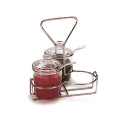 Vollrath WR-1010 Dripcut Wire Rack Condiment Caddy Chrome