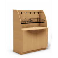 Axis Designs FSLSMCB-4860 Free Standing Low Side Merchandiser Cabinet Base