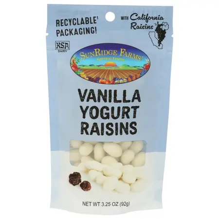 YOGURT RAISINS | 8/3.25 OZ