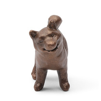 Incense Holder Bronze Dog 