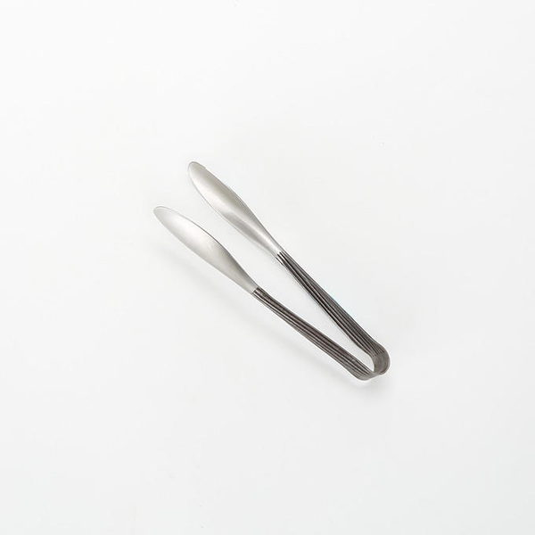 Wavy Aged Stainless Steel Hammered Buffetware