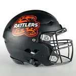 Matte Finish Football Helmet Decals