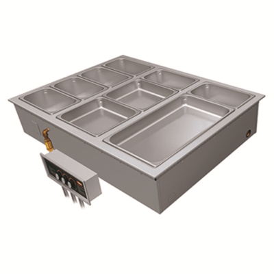 Hatco HWBI43-6M With Manifold Drain Hot Food Well Unit, Drop-In,