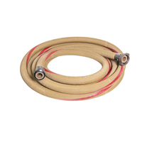 Pro Series 2" X 50' Nozzle Hose, Assembled w/Aluminum Couplings & Steel Wing Nut