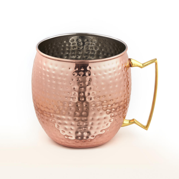 Jumbo Hammered Copper Moscow Mule Mugs