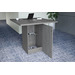 PLCUBED2040 40" CUBE BASE WITH DOOR- NEWPORT GRAY