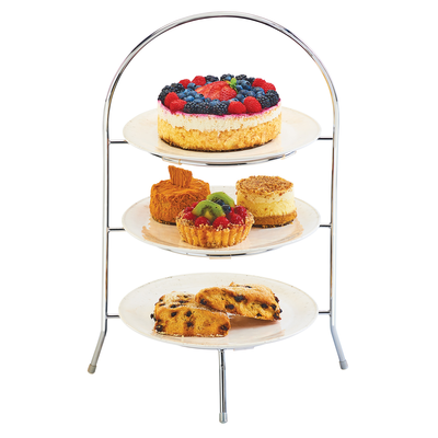 Cal-Mil 977-10-49 11-3/4"W x 11-3/4"D x 20"H Tiered Display/Server