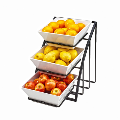 Cal-Mil 1750-13 12"W x 19"D x 13-1/2"H Mission Bowl Display Frame Only