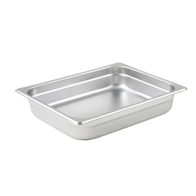 Winco SPJP-202 Steam Table Pan 1/2 Size 2-1/2" Deep