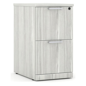 PL149 MOBILE FILE/FILE PEDESTAL- SILVER BIRCH