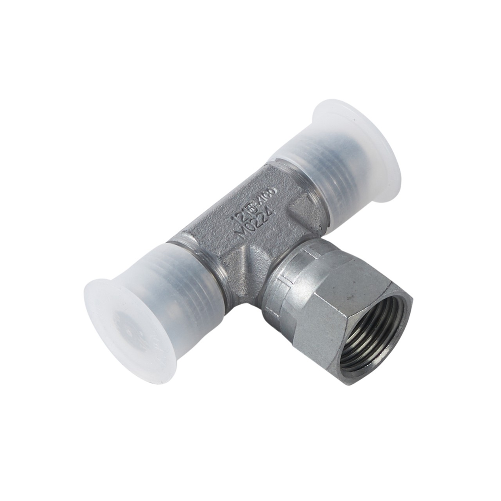 Tennant/Nobles - 4011921 - Fitting, Hyd, Tee, Jf08/Jm08/Jm08, Br (Replaces Tennant 76315)