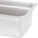Carlisle 607144 Light Gauge Stainless Steel 1/4 Size 4" Deep Foo