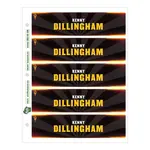 Road Game Locker Tag Sheets