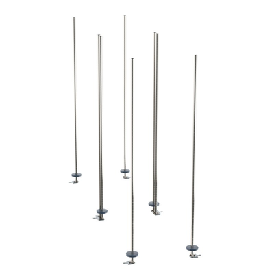 Metro lbTAS HD Qwiktrak High Density Double Deep Storage System Stationary Intermediate Unit Kit