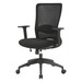 69021- FLINT LITE MID BACK CHAIR - Black