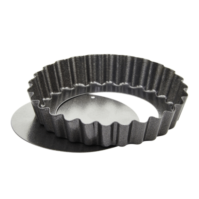 Winco FQP-4 Quiche Pan 4" 