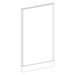 P5330 NON-POWER Webb Panel - 53"H x 30"W Aspen Fabric, Silver