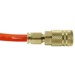 6-Ball Brass Coupler (1/4" Body, 1/4" Reusable Push On Barb) Blister Pack
