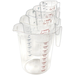 Winco PMCP-5SET Polycarbonate Measuring Cup