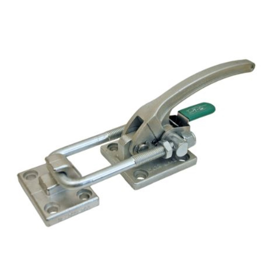 Carr Lane CL-500-LPA Heavy Duty Latch-Action Toggle Clamp with Safety Lock (7500lbs) -Steel