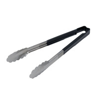 Vollrath 4781220 Tong Scalloped 12'' Black