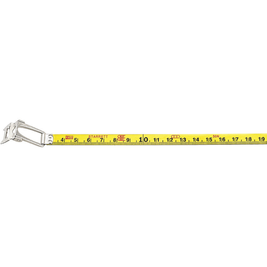 STARRETT LHY530-20CM L8 Style, 3/8'' x 20m Steel Replacement Blade Metric