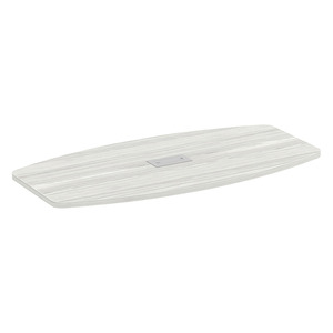 PL235T 36x71 BOAT SHAPE TOP- Silver Birch
