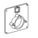 Burner Mounting Plate  10-1/4"(Web-JB2)