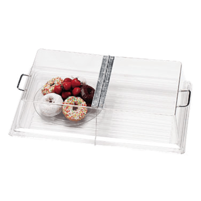 Cambro RD1826CWH135 Camwear Display Cover Rectangular with Hinge