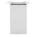 PLCUBED2040 40" CUBE BASE WITH DOOR- WHITE