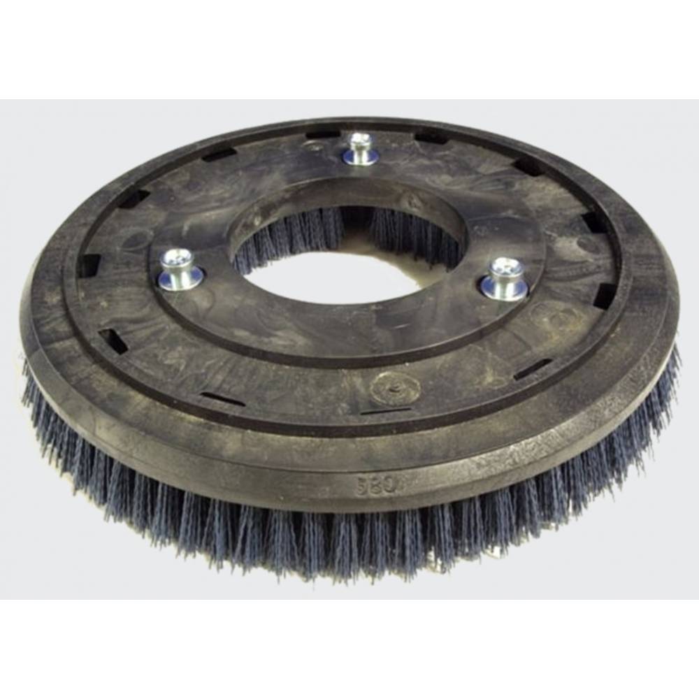 Rotary Scrub Brush, 16", .035" / 180 Grit, W/ 3 Lug Clutch