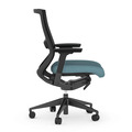 Propel Office Chair - Black Frame with Blue Seat