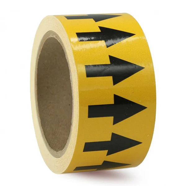Directional Flow Arrow Tape - Black/Yellow
