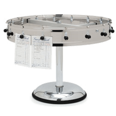 Carlisle Pedestal 16-Clip, 18" Order Wheel