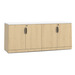 PL113 35"W DOUBLE DOOR CABINET- Maple