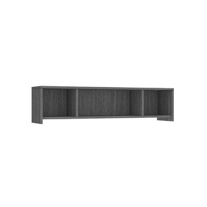 PL2044OH 71" WALL MOUNT OPEN HUTCH- NEWPORT GRAY