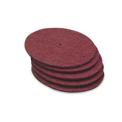 12 x 18 Maroon Eco-Prep 'EPP' Chemical Free Dry Strip Floor Pads