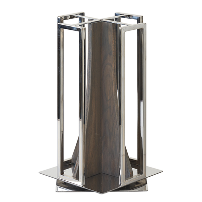 Cal-Mil 3803-83 10"W x 10"D x 18-1/4"H Ashwood Cup & Lid Organizer