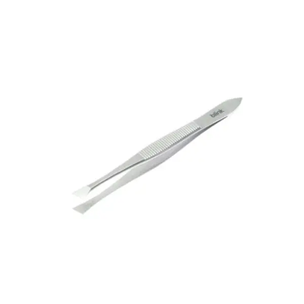 Epilation Forceps - Angled Tip, O/L 91mm Str, Dispo 10/bx 10-1300