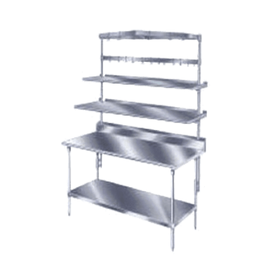 Advance Tabco PT-12S-72 Overshelf Table Mounted