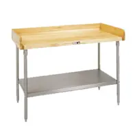 John Boos DSS02 | Buy John Boos DSS02 Riser Maple-Top Work Table