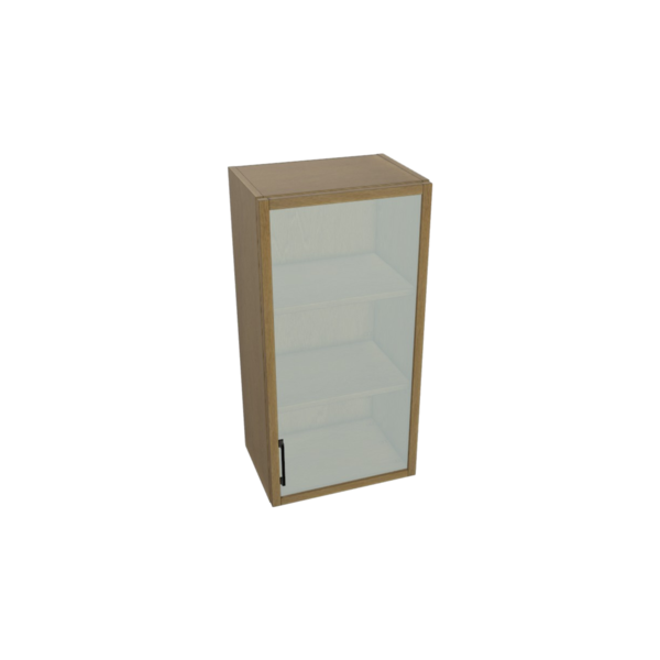 Belmont Glass Door Wall Cabinet Kit - 18”x 36” X 13”