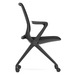 61394 ERA NESTING GUEST CHAIR - Black