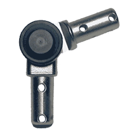 Carr Lane CL-100-ALH-S Adjustable Locking Hub, SS -Two Round Ends (220° Adjustment)