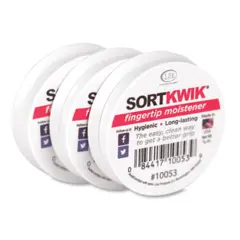 SORTWIK FINGERTIP MOISTENERS 3/8 OZ. PINK 3/PK  LEE10053
