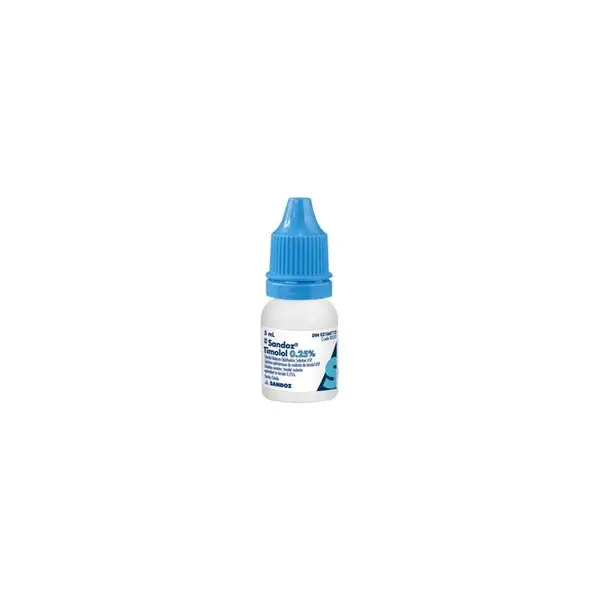Timolol, Drops, 0.25%, 5 mL (1/ea) Drops NDC 61314022605