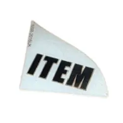 L BUTTON DECAL SONIC ALL STAR