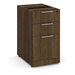 PL166 BOX/BOX/FILE PEDESTAL- MODERN WALNUT